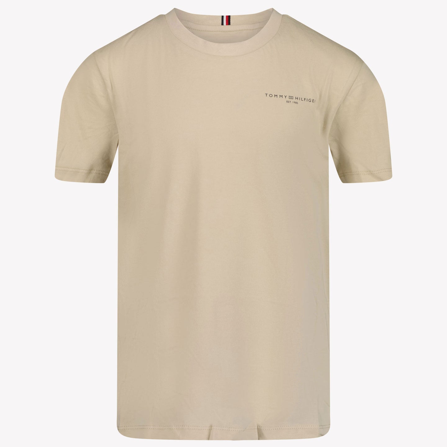 Tommy Hilfiger Niño Unisex Camiseta Beige