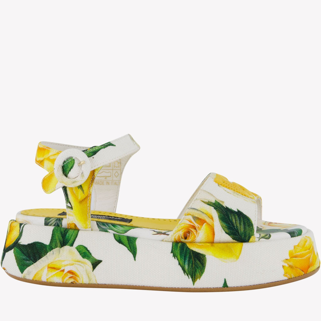 Dolce & Gabbana Kinder Meisjes Sandalen Geel 27