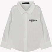 Balmain Baby Unisex Bluzka biała