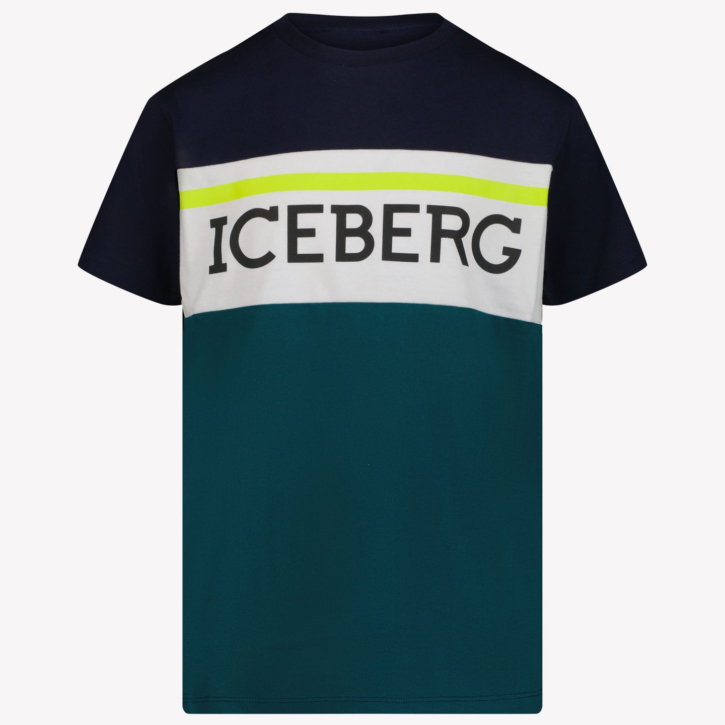 Iceberg Kinderjungen T-Shirt Grün