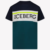 Iceberg Enfant Garçons T-shirt Vert