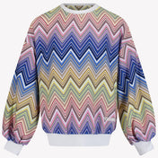 Sweter dla dziewcząt dla dzieci Missoni Blue
