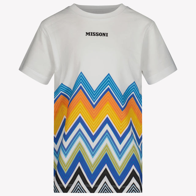 Missoni Kids Boys in T-Shirt White