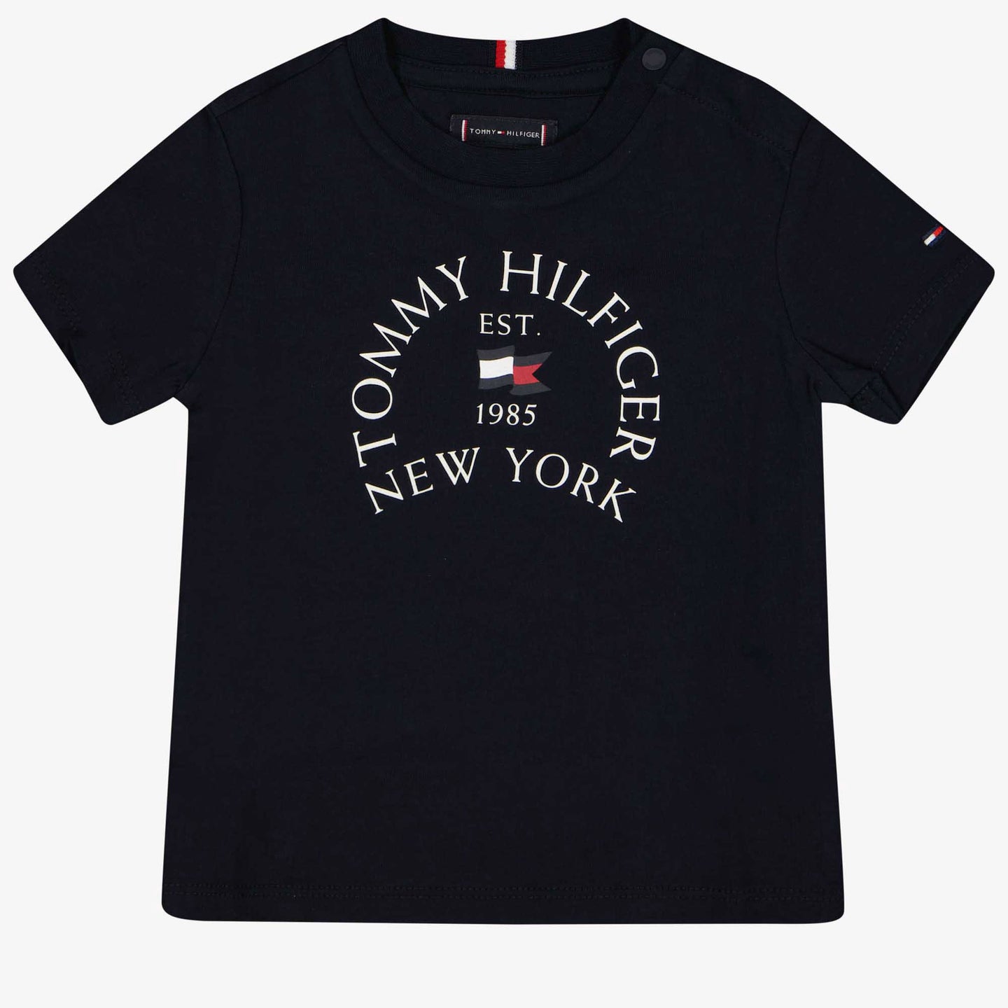 Tommy Hilfiger Camiseta de Baby Boys Navy