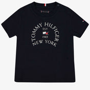 Tommy Hilfiger Bebé Chicos Camiseta Navy