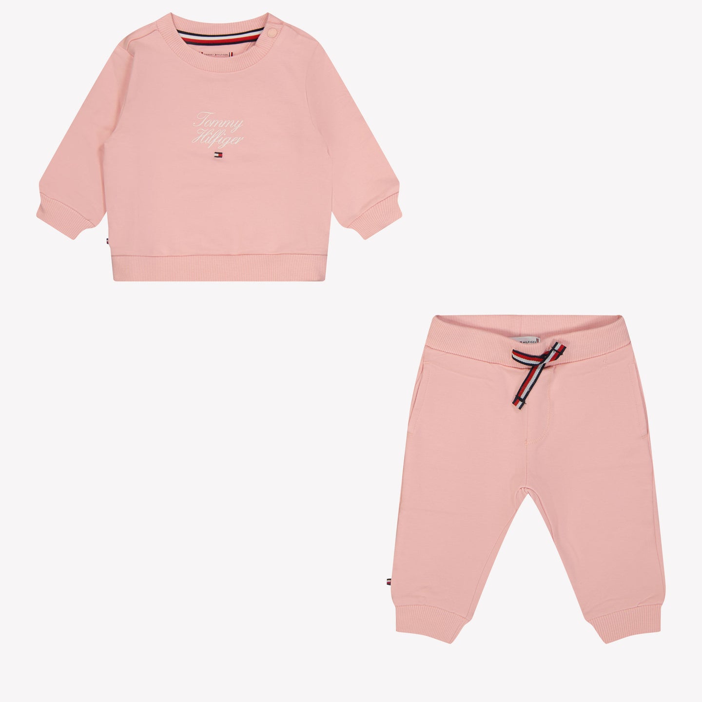 Tommy Hilfiger Bambino Unisex Tuta da jogging Rosa