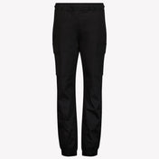 Malelions Unisex Pantalón Negro