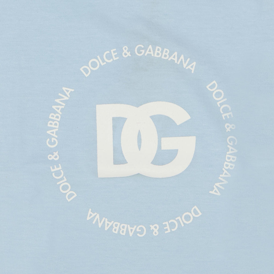 Dolce & Gabbana Baby Jongens T-Shirt Licht Blauw