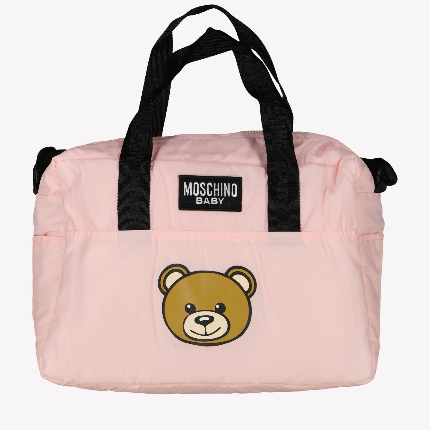 Moschino Baby Unisex Wickeltasche Hellrosa