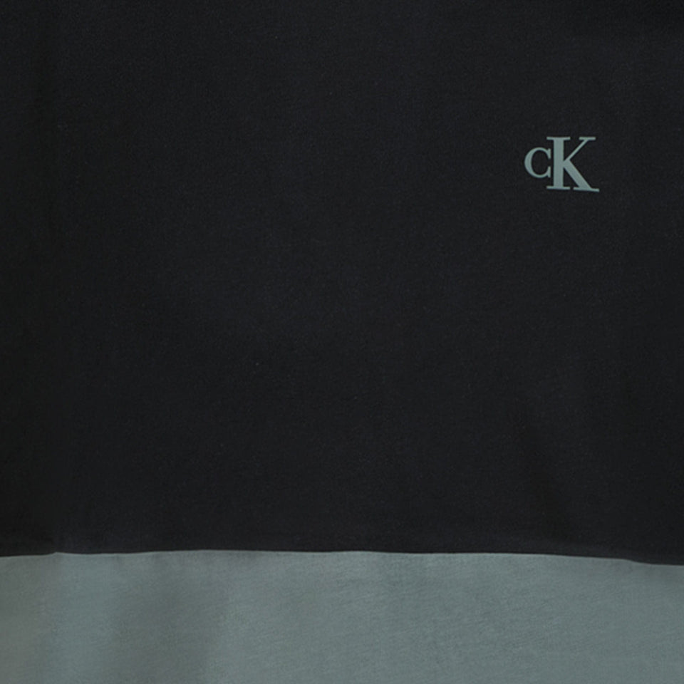 Calvin Klein Jongens T-shirt Zwart