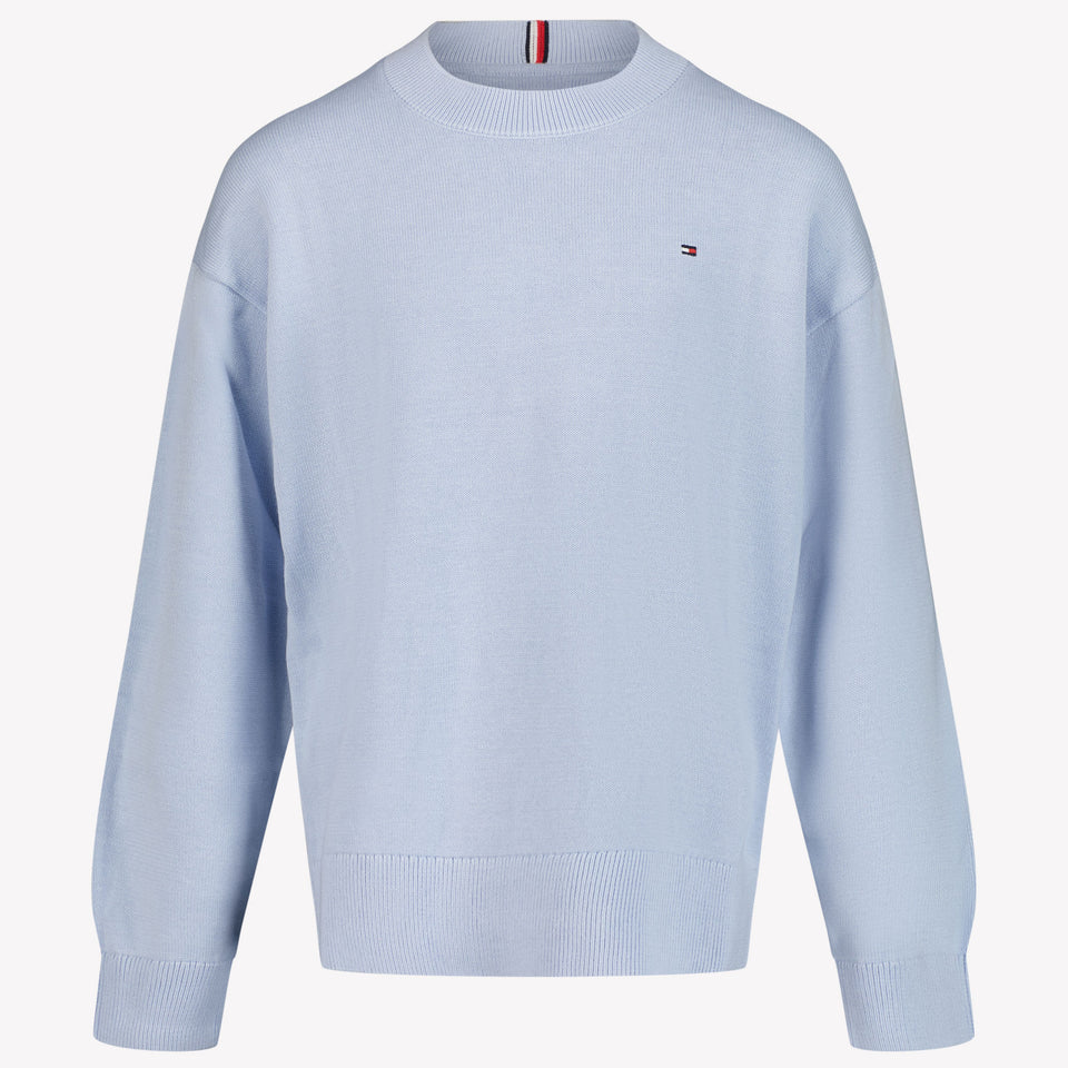 Tommy Hilfiger Ragazzi Maglione Azzurro