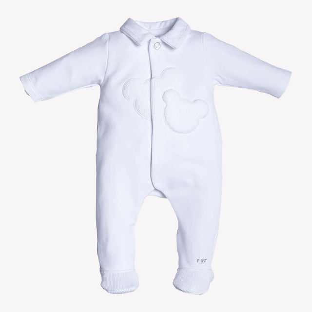 First Baby Unisex Box traje blanco