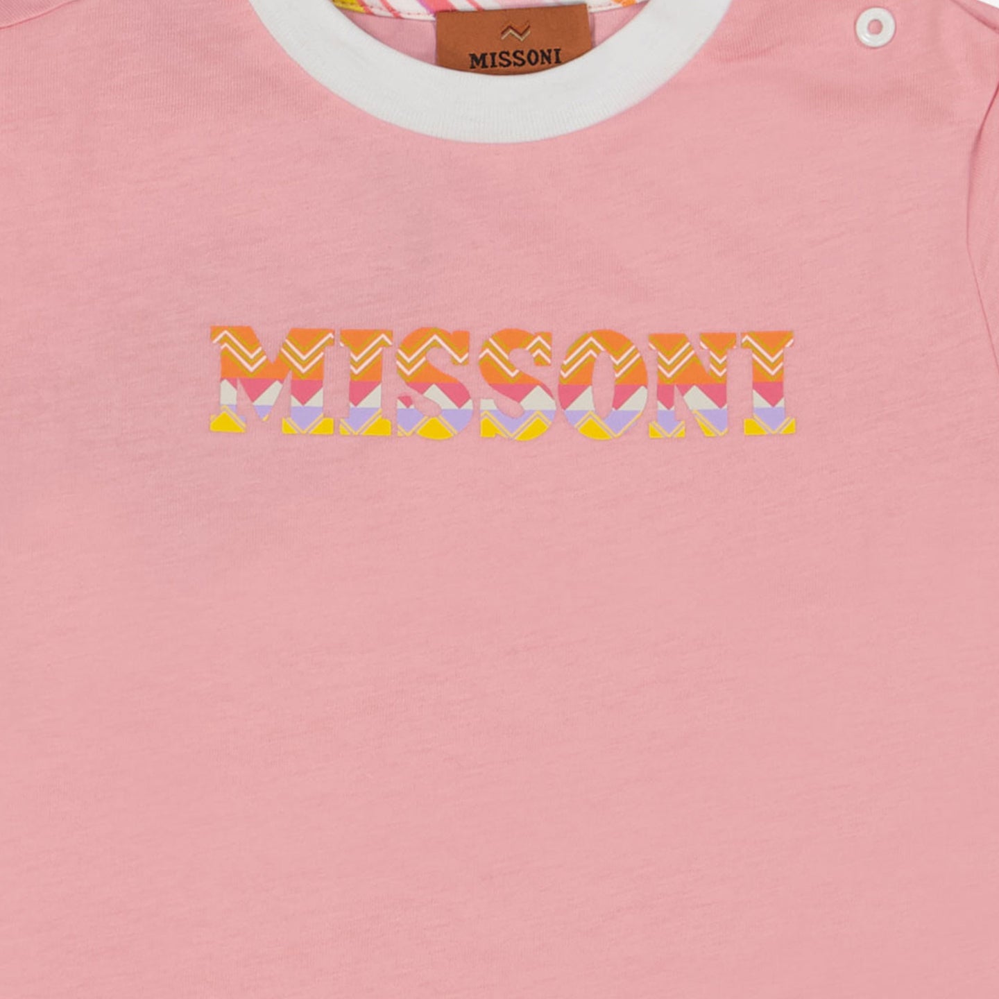 Missoni Baby Mädchen T-Shirt in Hellrosa