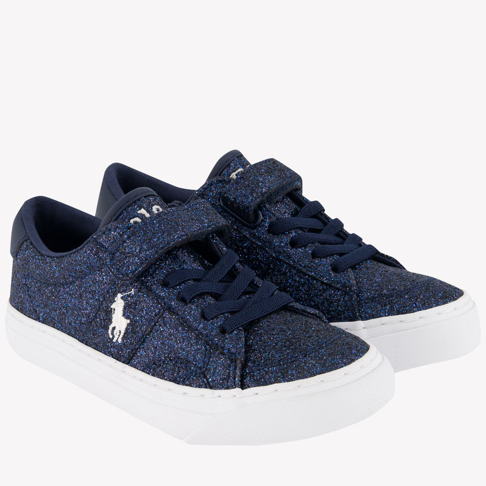 Ralph Lauren Ryley PS Chicas Zapatillas Navy