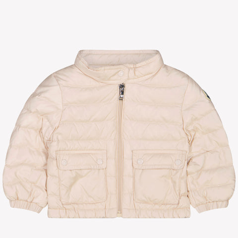 Moncler Lans Baby Mädchen Jacke Hellrosa