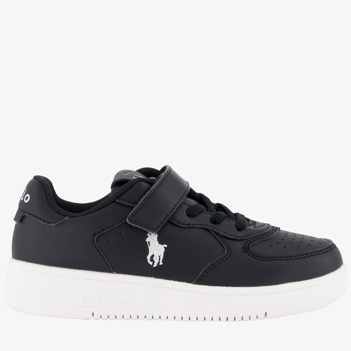 Ralph Lauren Master Court PS Ragazzi Scarpe da ginnastica Nero