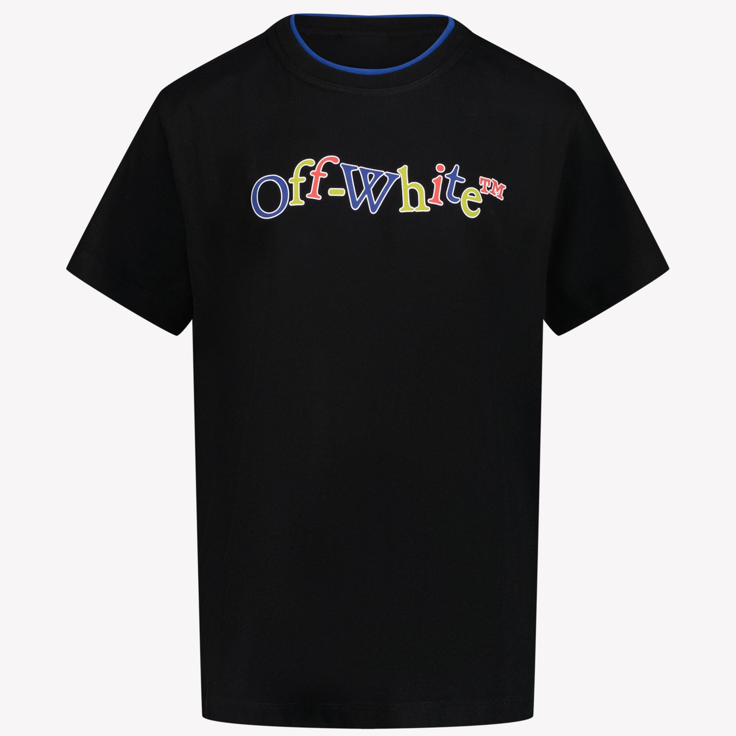 Off-White Camiseta de chicos Black