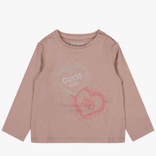 Guess Baby Girls T-shirt Pink