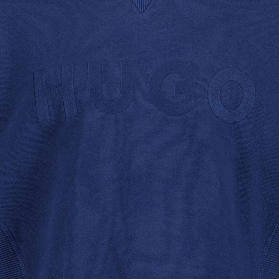 Hugo Kinder Ragazzi Maglione Blu