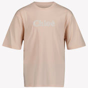 Chloe Camiseta de chicas rosa claro