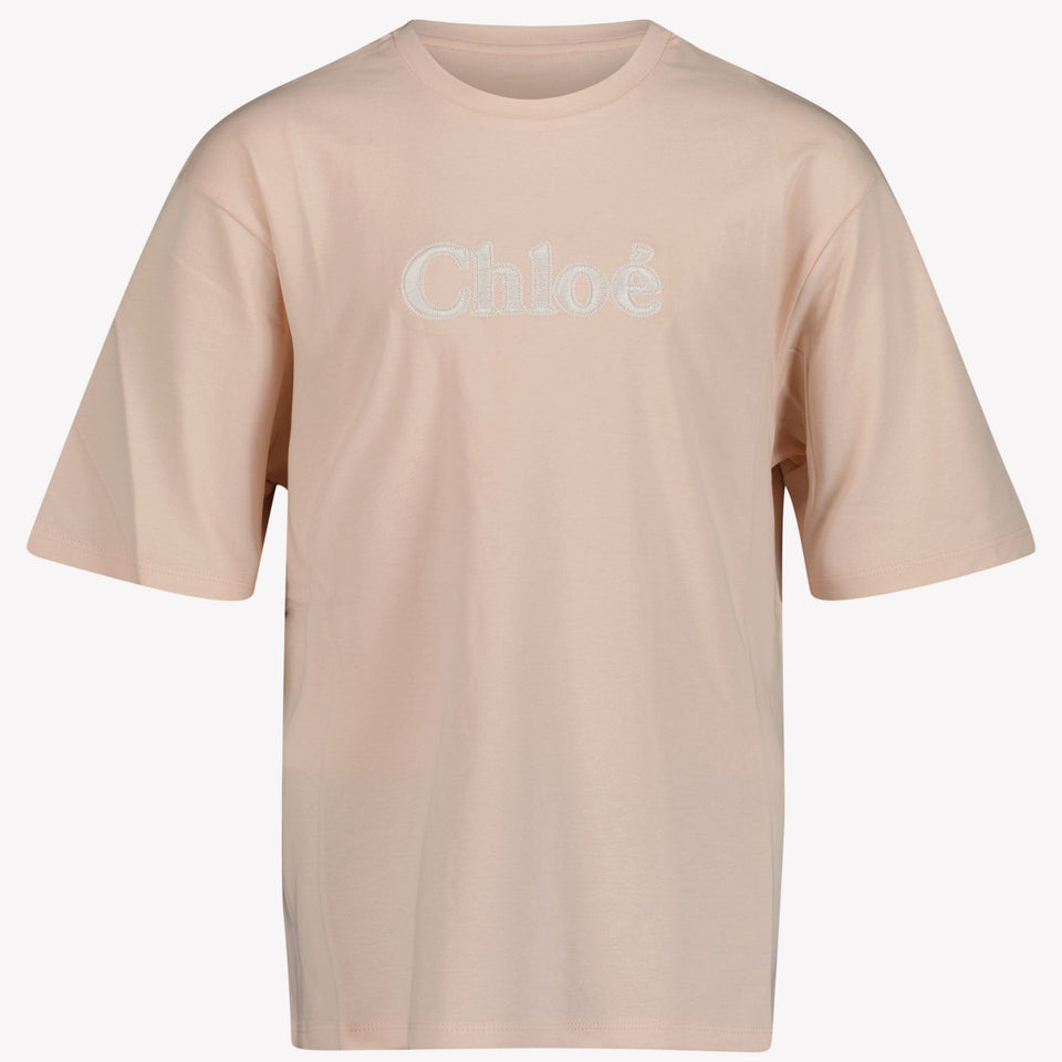 Chloe Meisjes T-shirt Licht Roze 4Y
