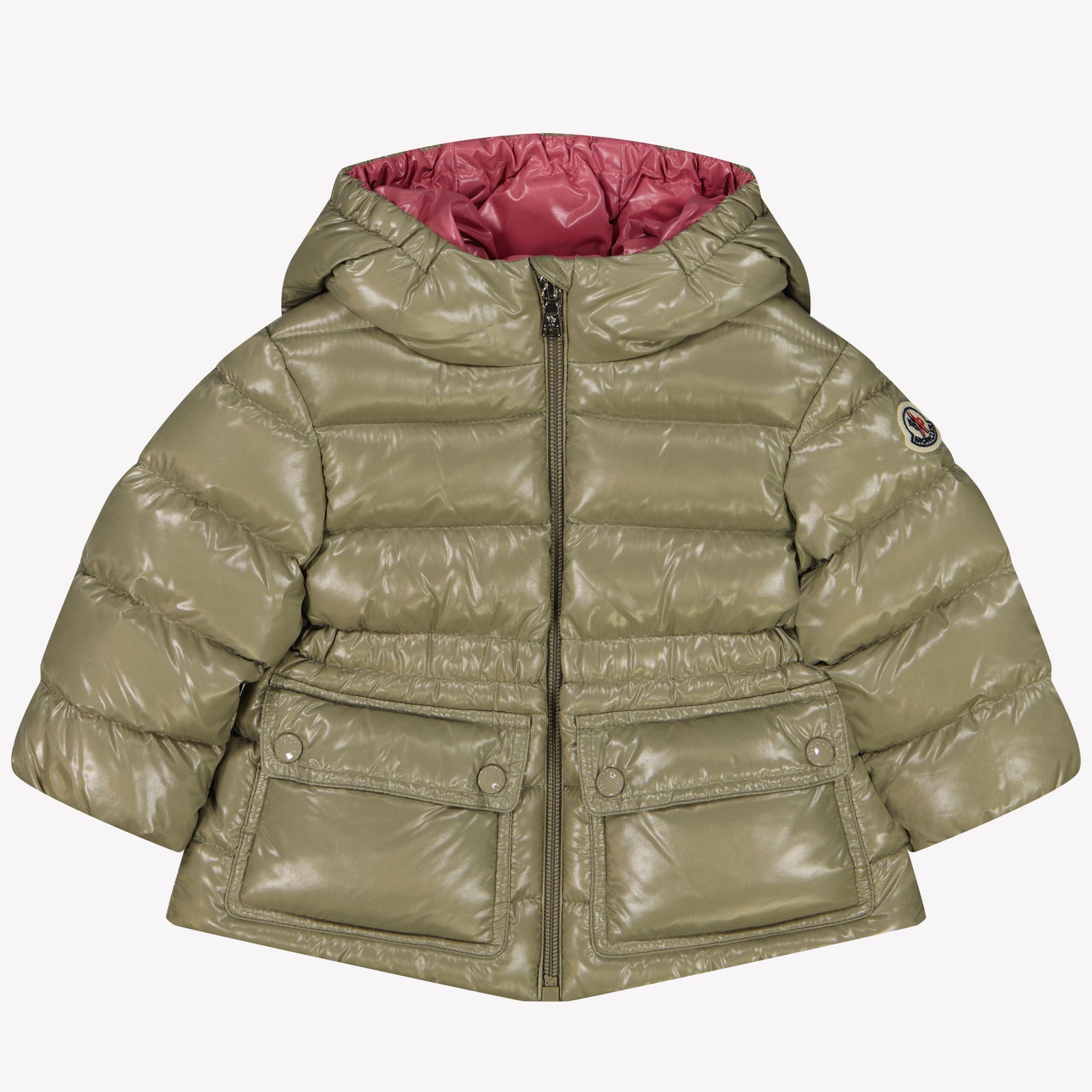 Moncler Adriel bébé Filles Veste d'hiver Olive Vert