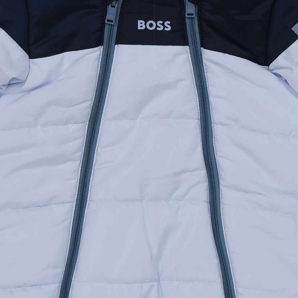 Boss Bébé Garçons Costume de ski Bleu Clair