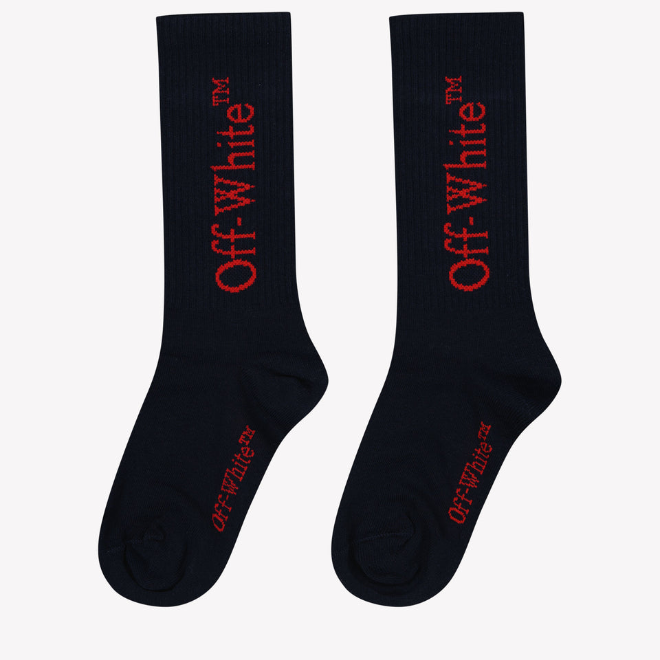 Off-White Jungensocken Marineblau