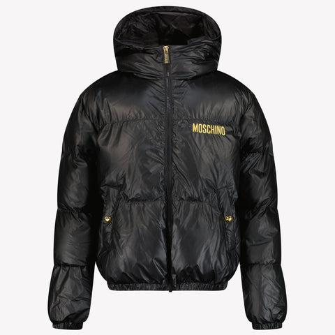 Moschino Meisjes Winterjas Zwart