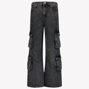 MSGM Mädchen Jeans Grau