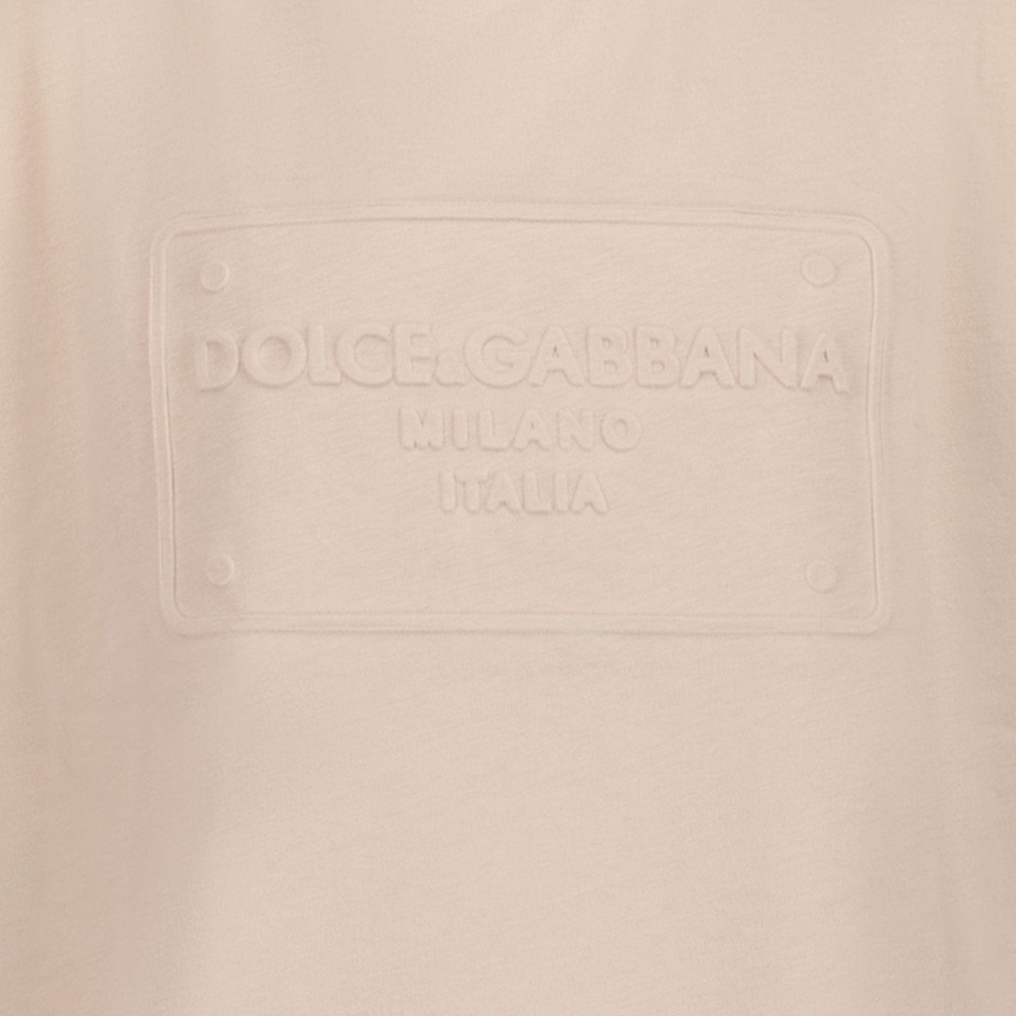 Dolce & Gabbana Jongens T-shirt Beige 2Y