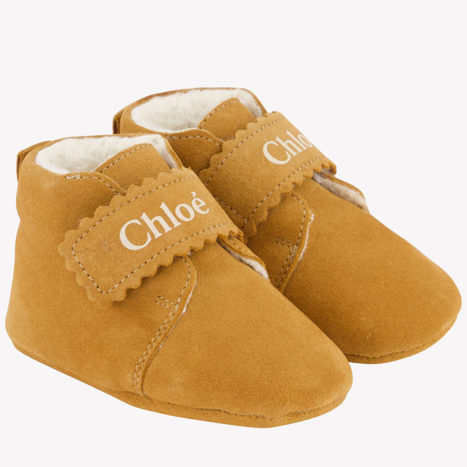 Chloé bebé Chicas Zapatos Camel