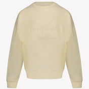 Calvin Klein Meninos suéter bege