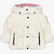 Moncler Parana Baby Girls Jacket Off White