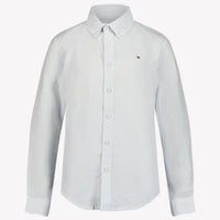 Tommy Hilfiger Enfant Garçons Blouse Bleu Clair