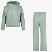 Calvin Klein Filles Tenue de jogging Vert