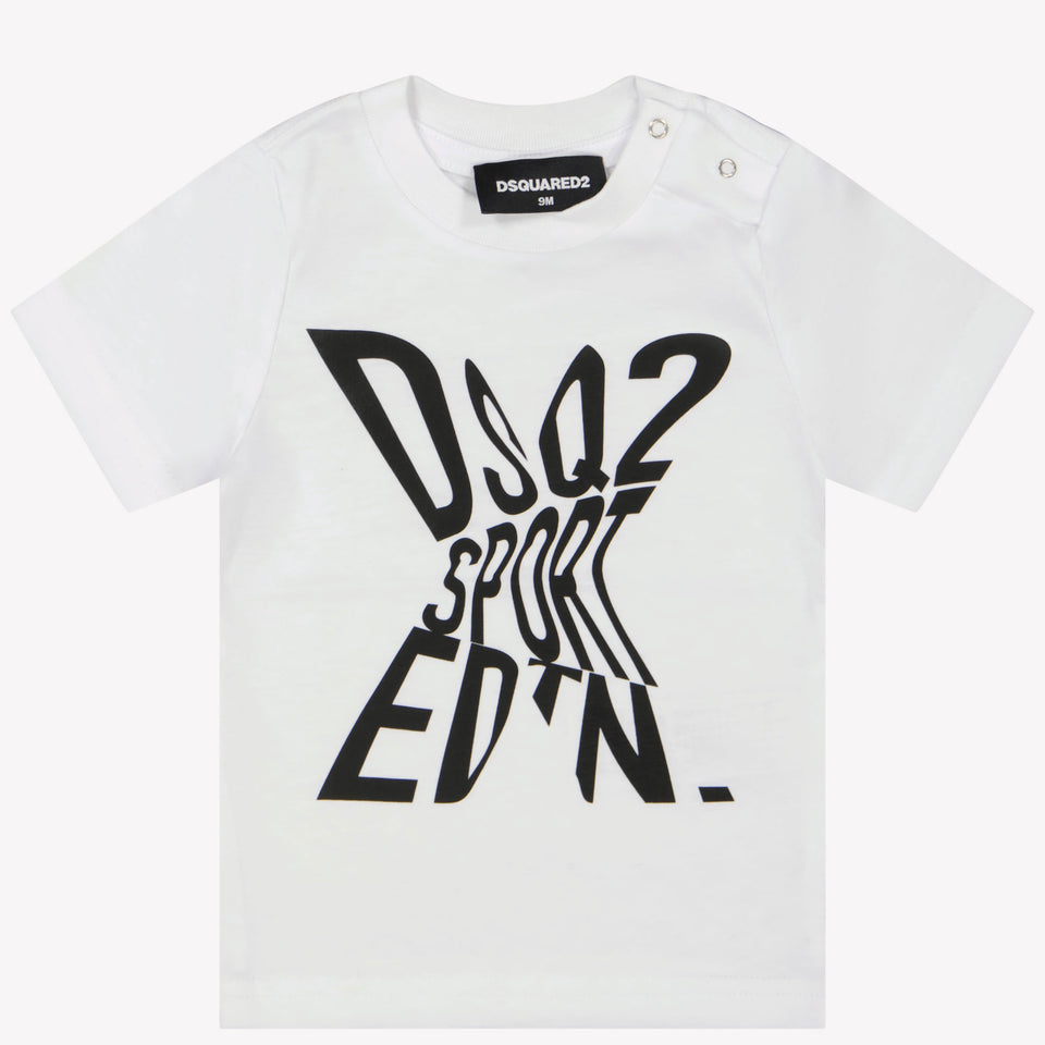 Dsquared2 Bebé Chicos Camiseta Blanco