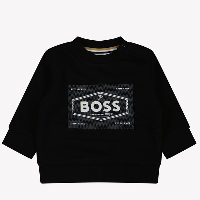 Boss Jungenpullover Schwarz