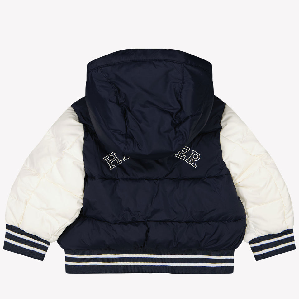 Tommy Hilfiger Bébé Garçons Manteaux d'hiver Navy