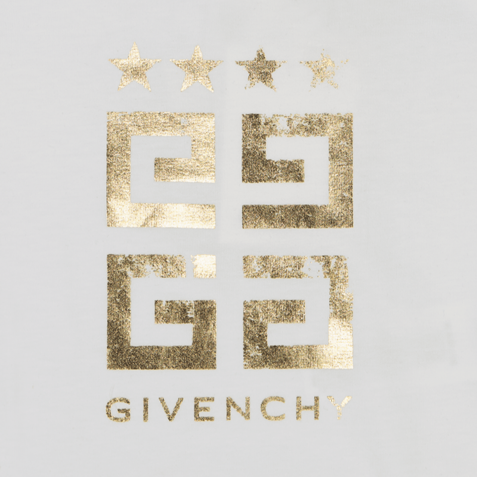 Givenchy Baby Meisjes T-Shirt Wit