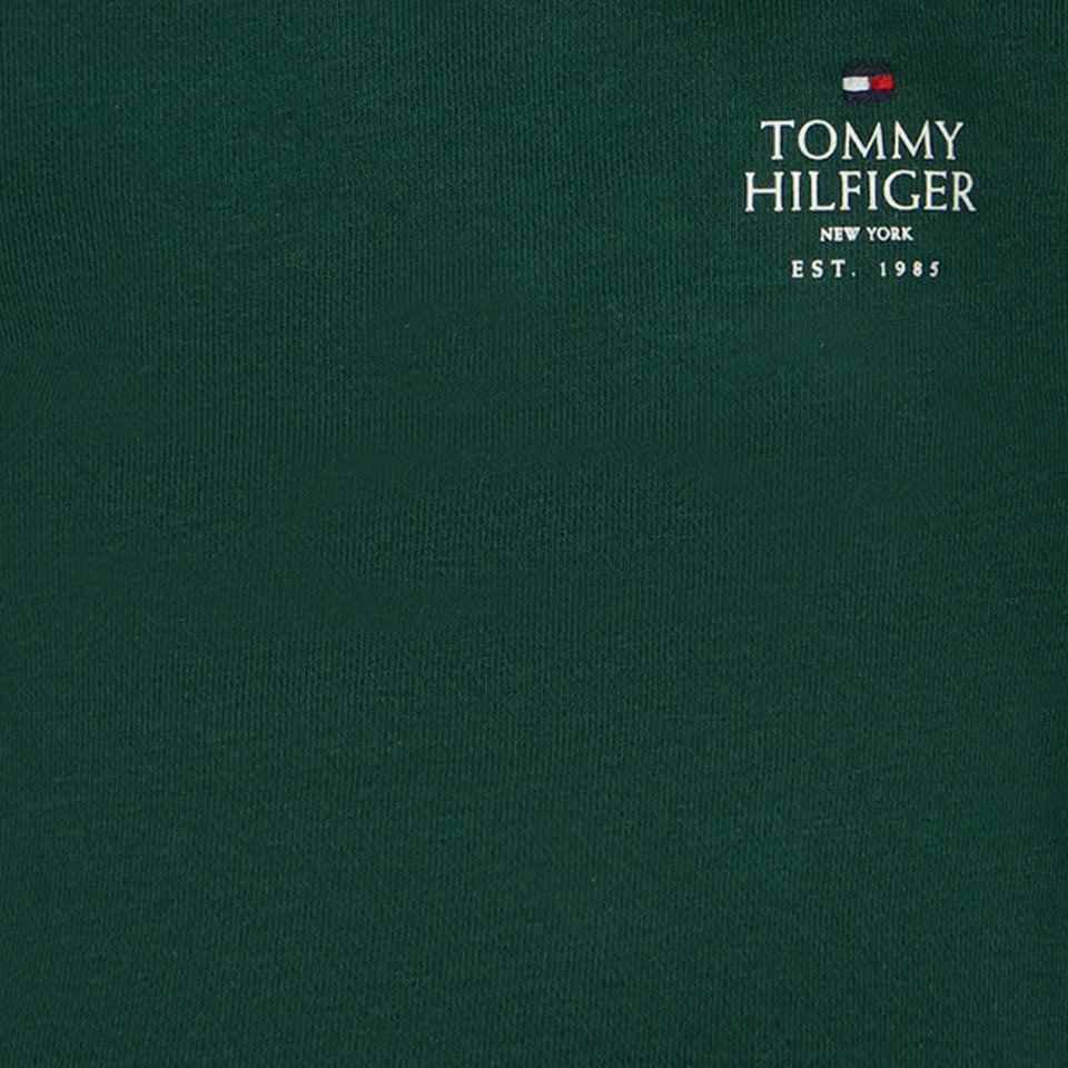 Tommy Hilfiger Bambino Ragazzi Maglione Verde