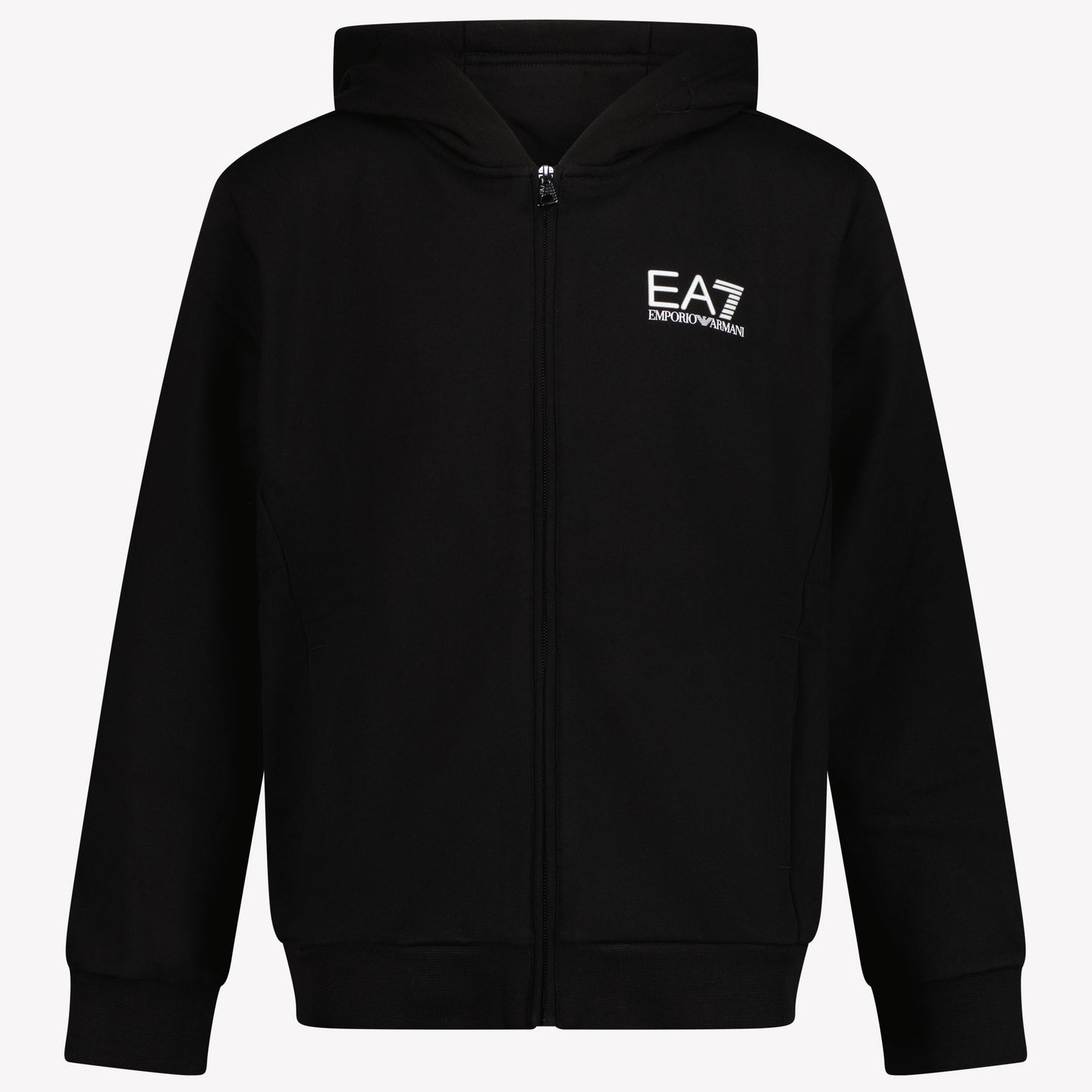 EA7 Jongens Vest Zwart