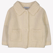 Burberry Baby Unisex Intermediate Jacket Off White