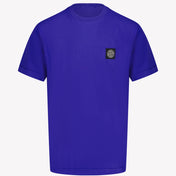 Stone Island Children's Boys Camiseta Cobalt azul