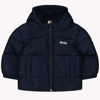 Boss Bebé Chicos Abrigo de invierno Navy