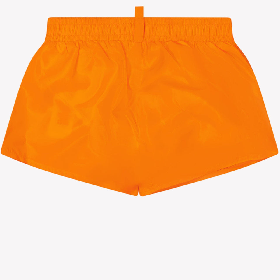 Dsquared2 Baby Jongens Zwemkleding Fluor Oranje