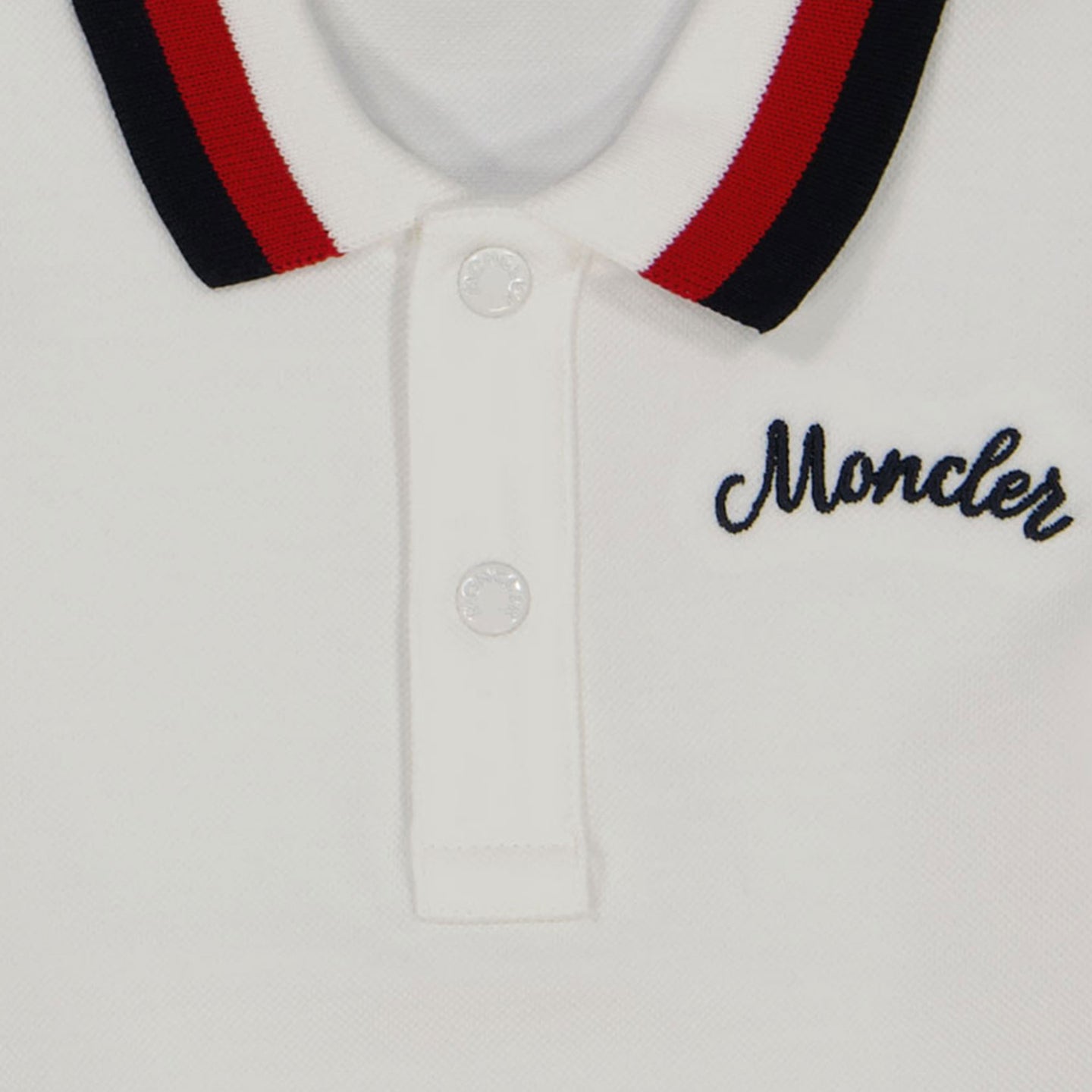 Moncler Bébé Garçons Polo Blanc