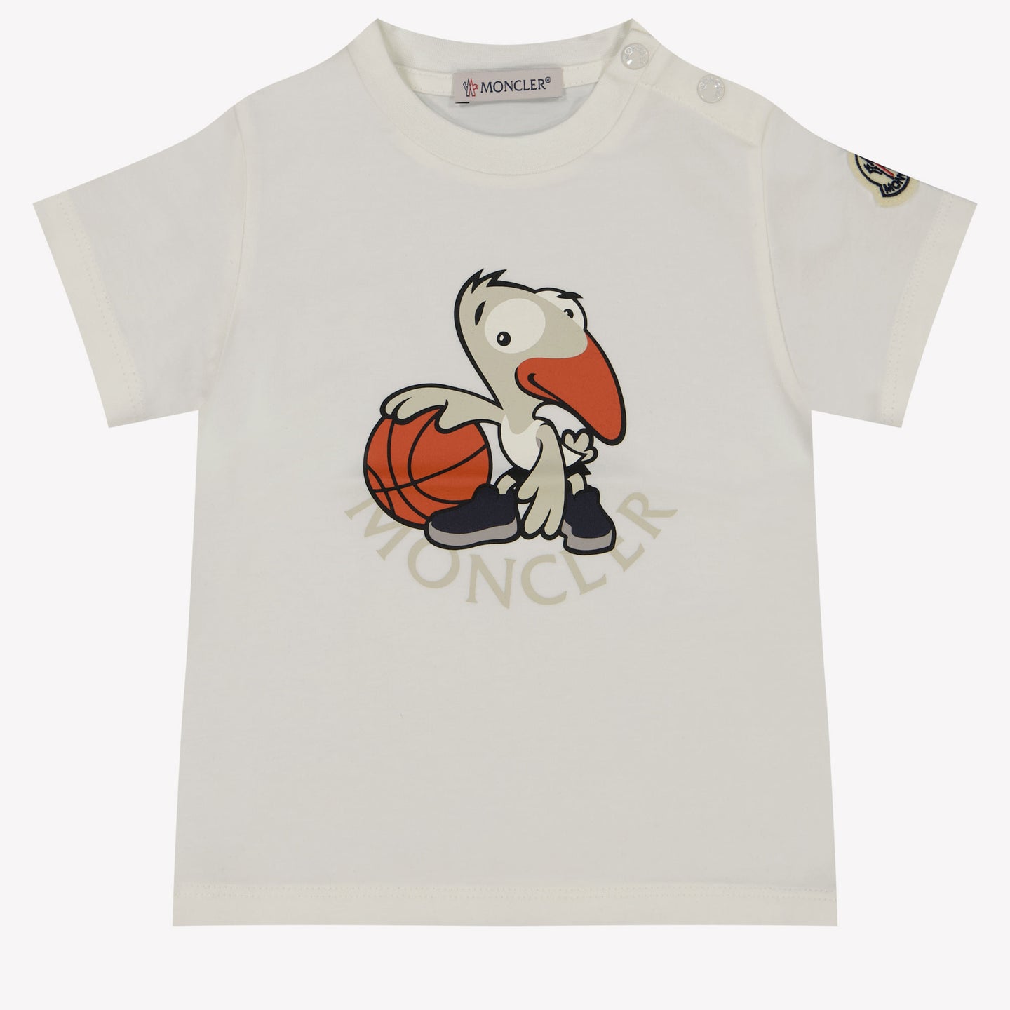 Moncler Bébé Garçons T-shirt Blanc