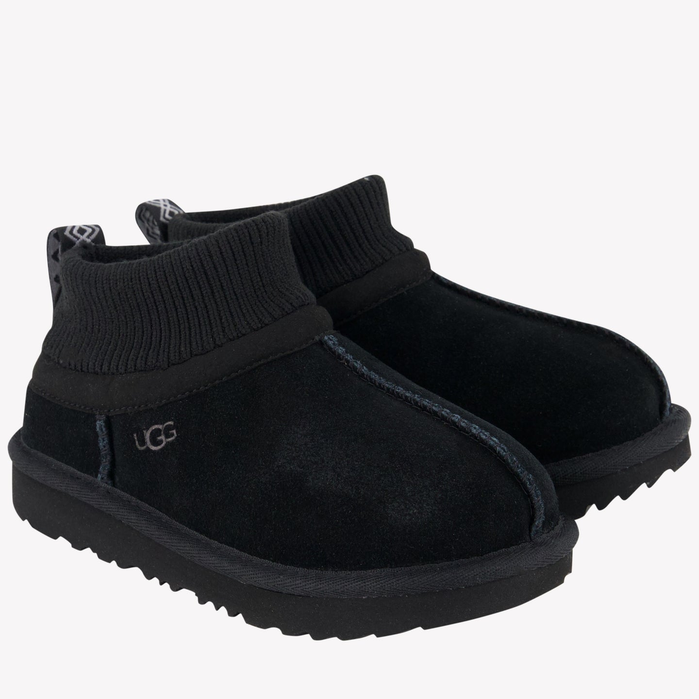 UGG Unisex Pantoffeln Schwarz