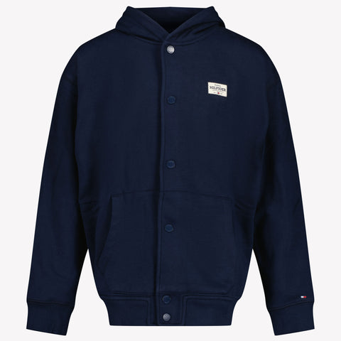 Tommy Hilfiger Ragazzo Ragazzi Maglia Navy